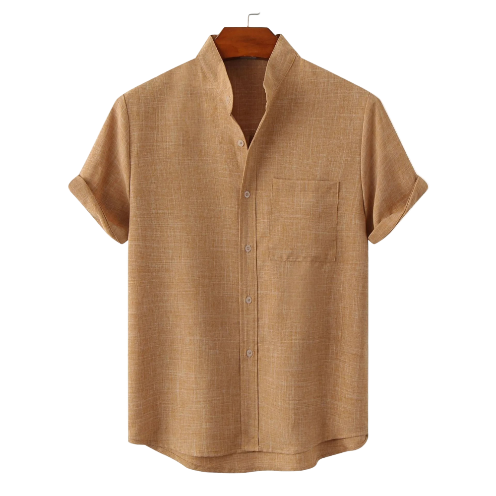 Men's Short Sleeve Button Shirt