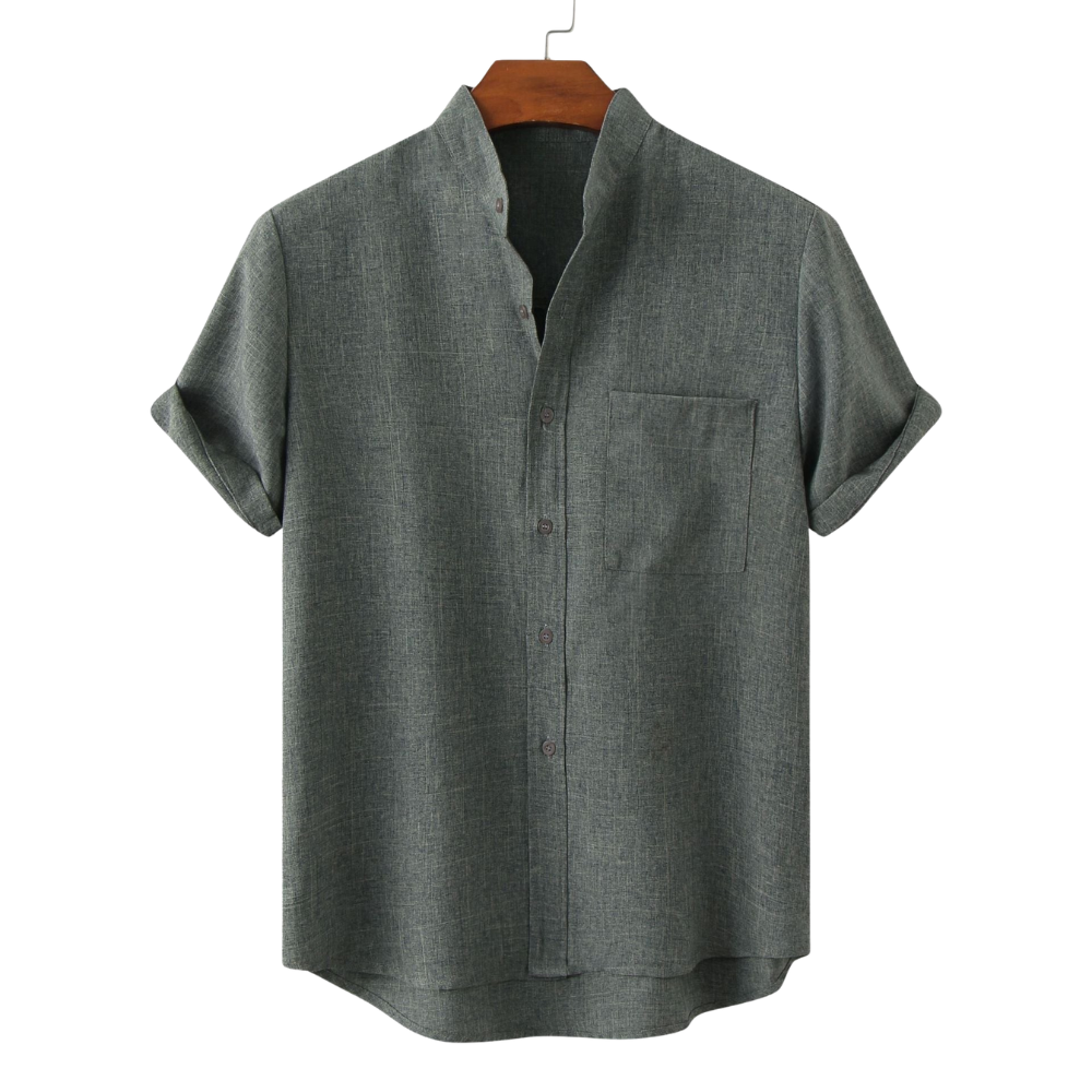 Men's Short Sleeve Button Shirt