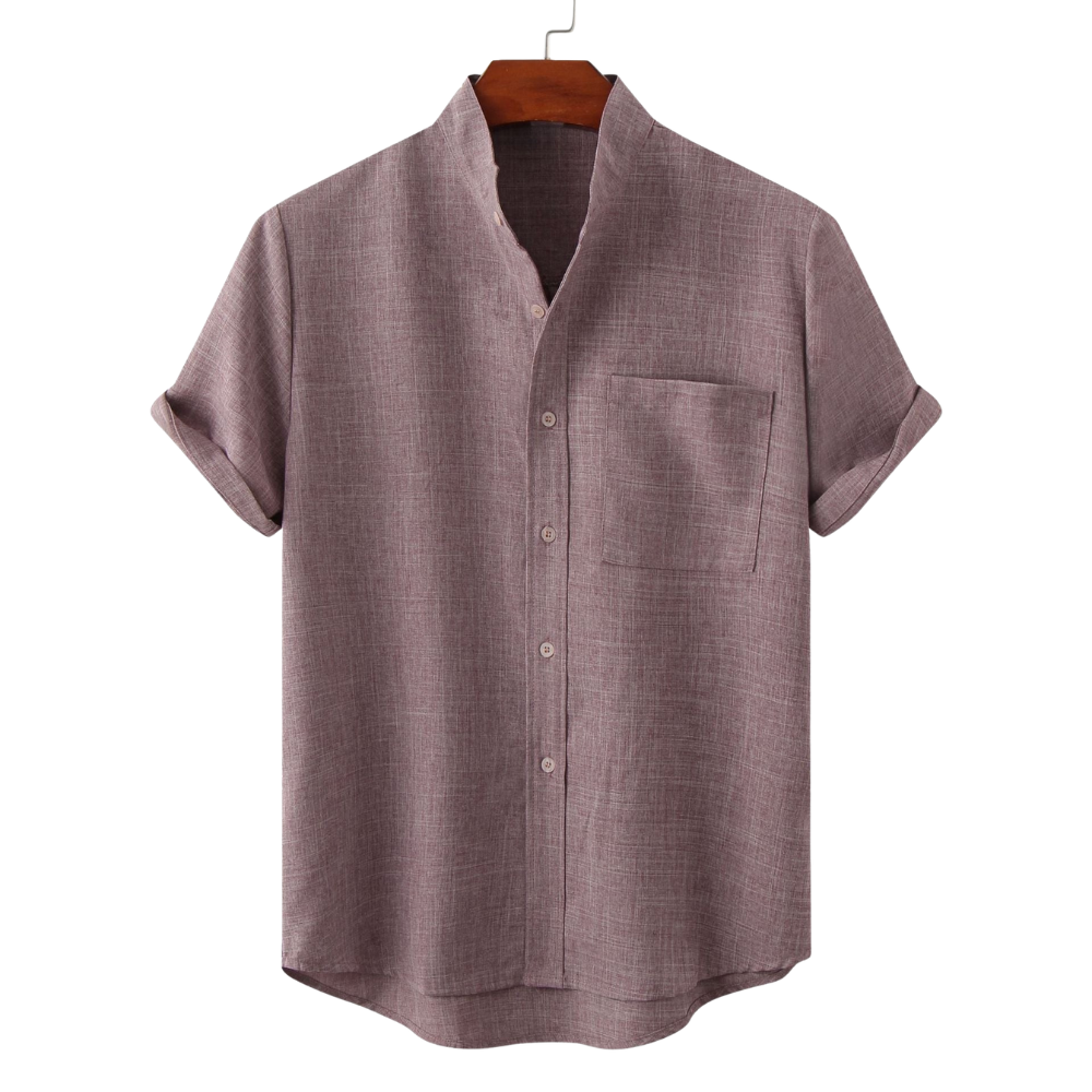 Men's Short Sleeve Button Shirt