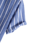 Men's Short Sleeve Striped Polo Shirt