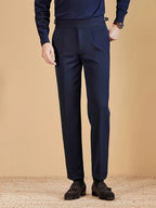 Men's Side Adjuster Pleated Trousers