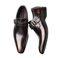 Men's Side Buckle Shoes
