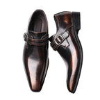 Men's Side Buckle Shoes