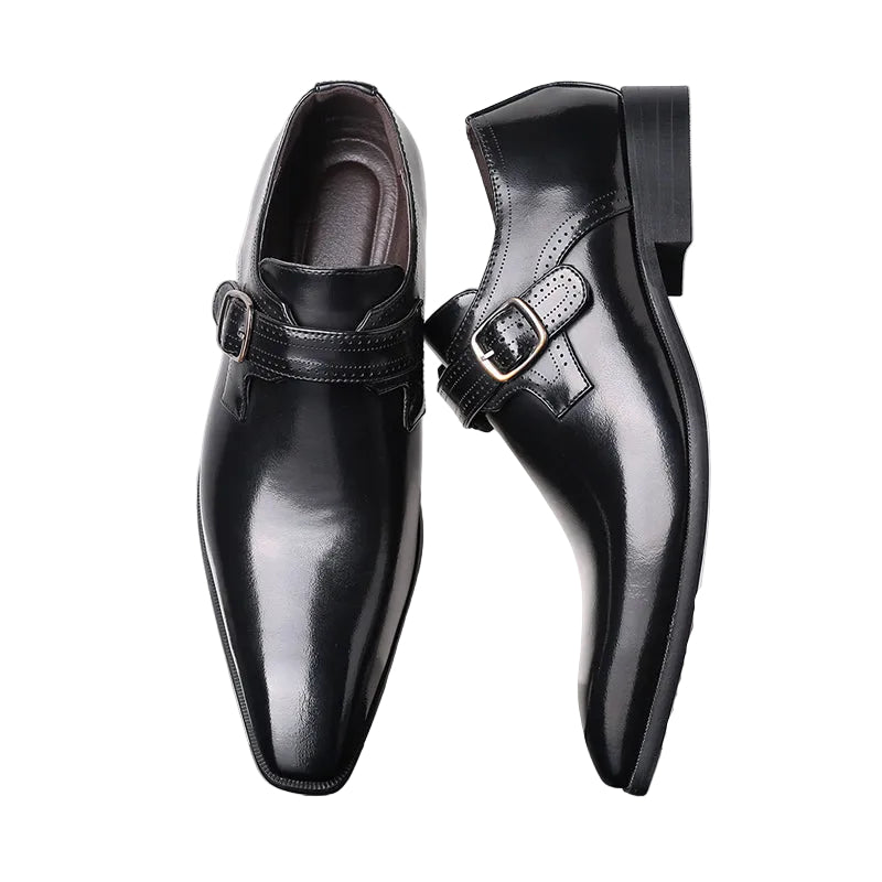 Men's Side Buckle Shoes