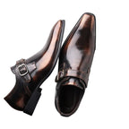 Men's Side Buckle Shoes