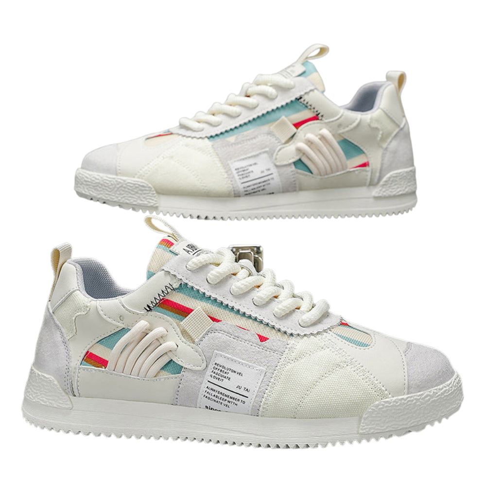 Men's Side Label Lace Sneakers