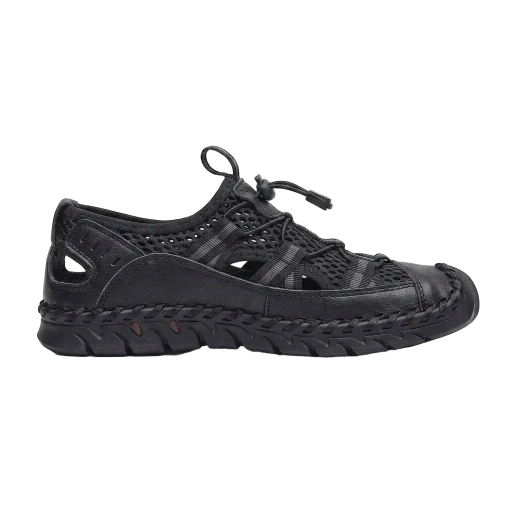 Men's Side Opening Lace Sandals