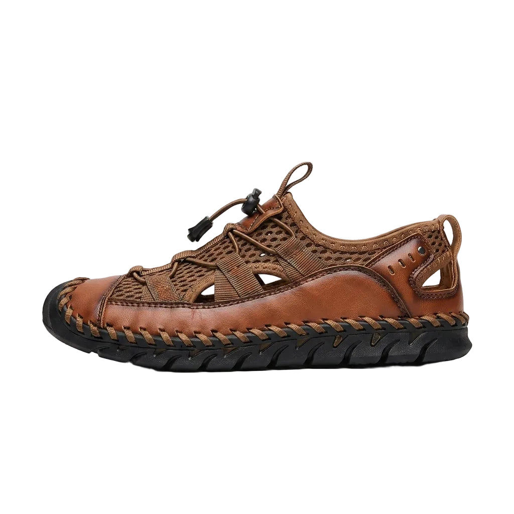 Men's Side Opening Lace Sandals