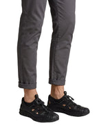 Men's Side Opening Lace Sandals