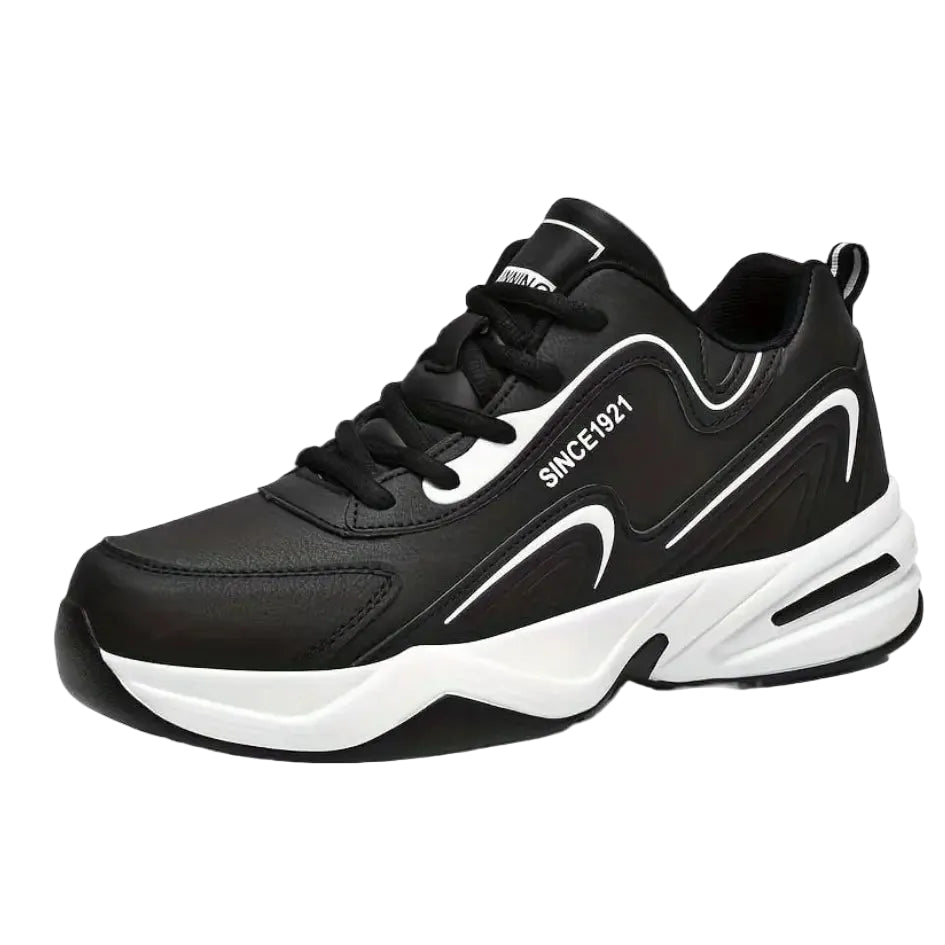 Men's Side Text Lace Sneakers