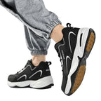 Men's Side Text Lace Sneakers