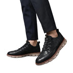Men's Stitch Detail Lace Sneakers
