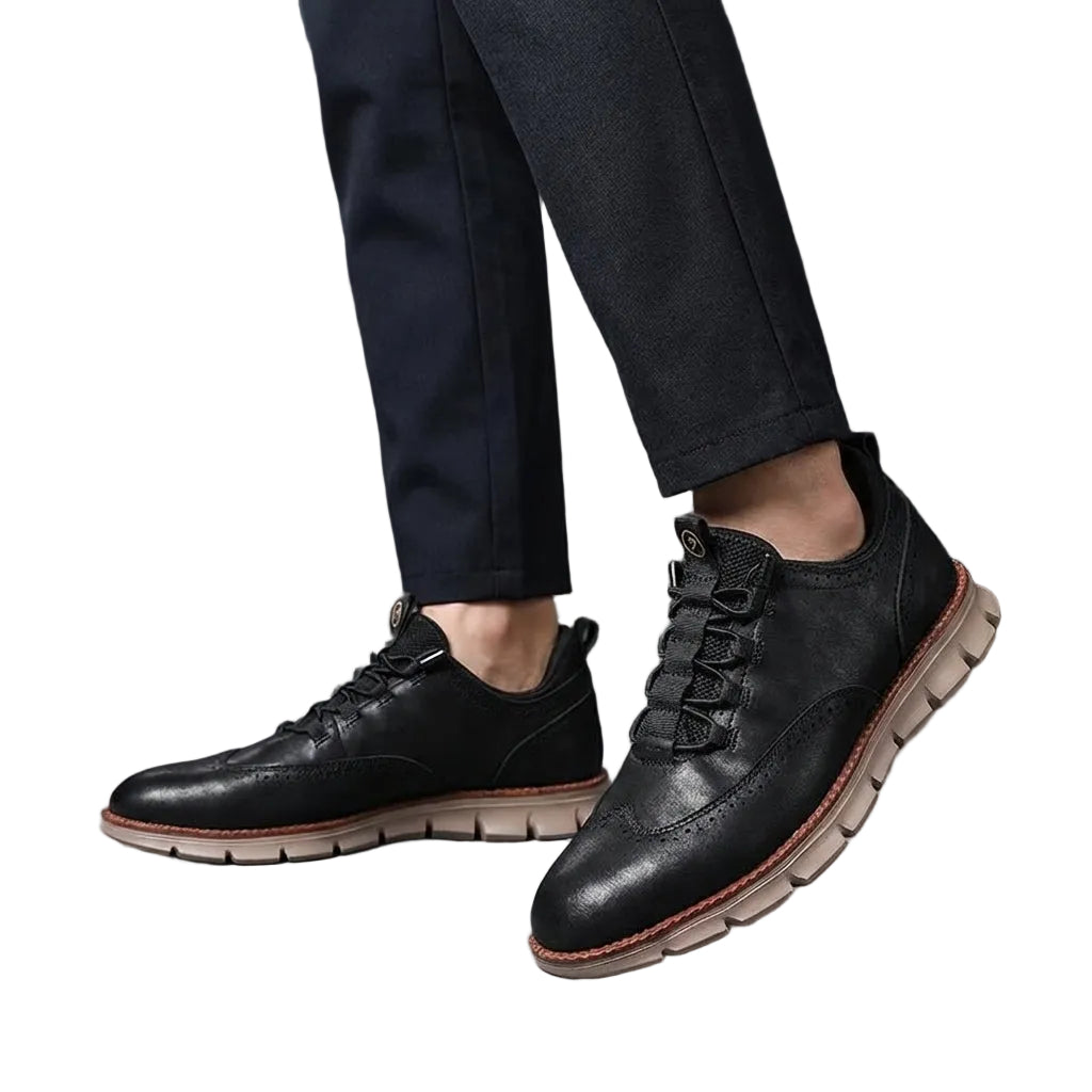 Men's Stitch Detail Lace Sneakers