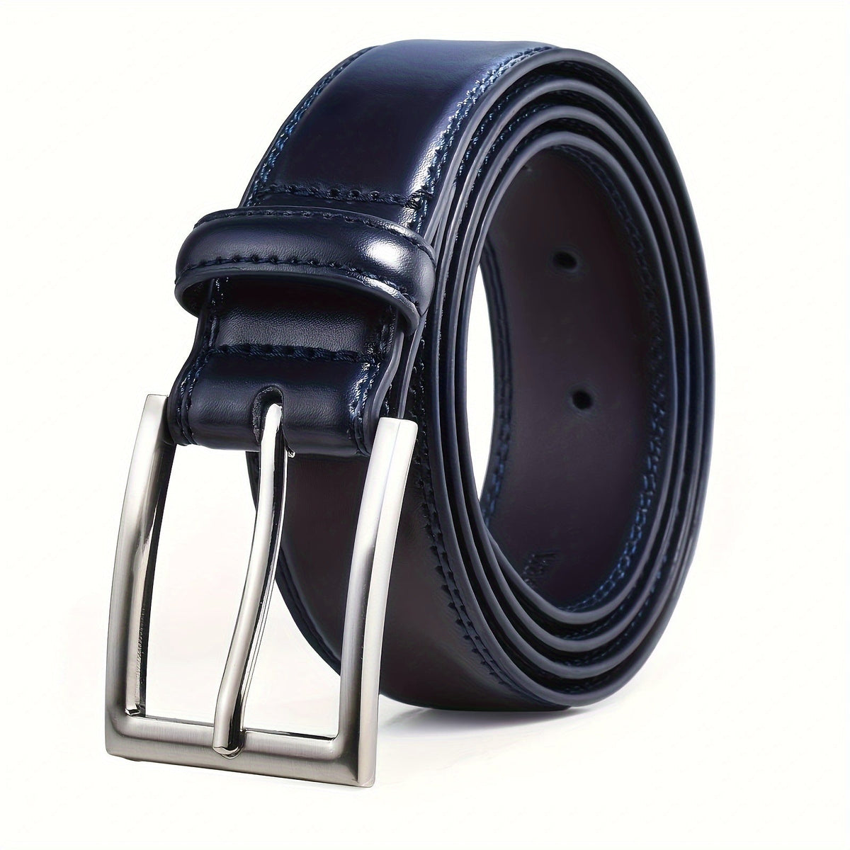Men's Stitched Buckle Belt