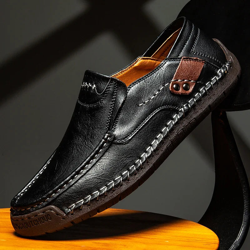 Men's Stitched Slip-On Loafers