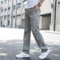 Men's Straight Leg Cargo Trousers