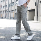 Men's Straight Leg Cargo Trousers