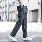 Men's Straight Leg Cargo Trousers