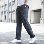 Men's Straight Leg Cargo Trousers