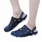 Men's Strap Detail Clog Sandals