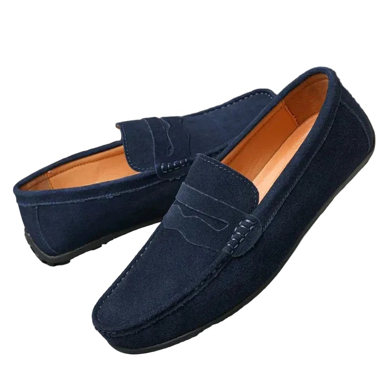 Men's Strap Detail Loafers
