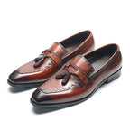 Men's Strap Detail Slip-On Loafers