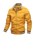 Men's Stripe Detail Zip Jacket
