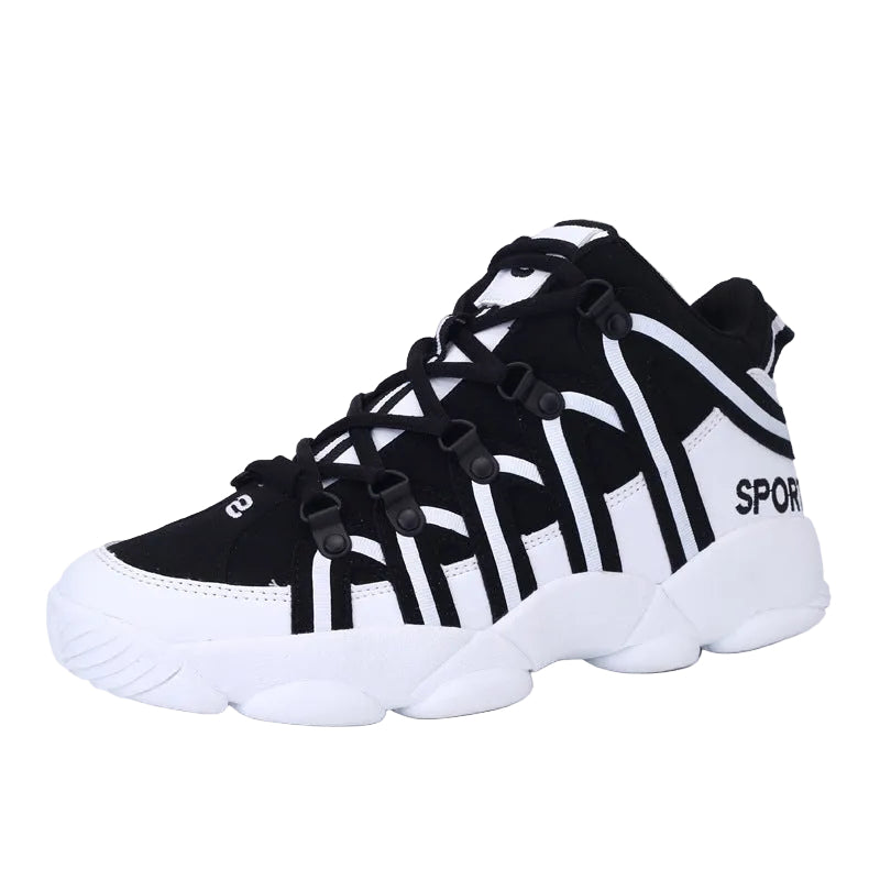 Men's Stripe Lace Sneakers