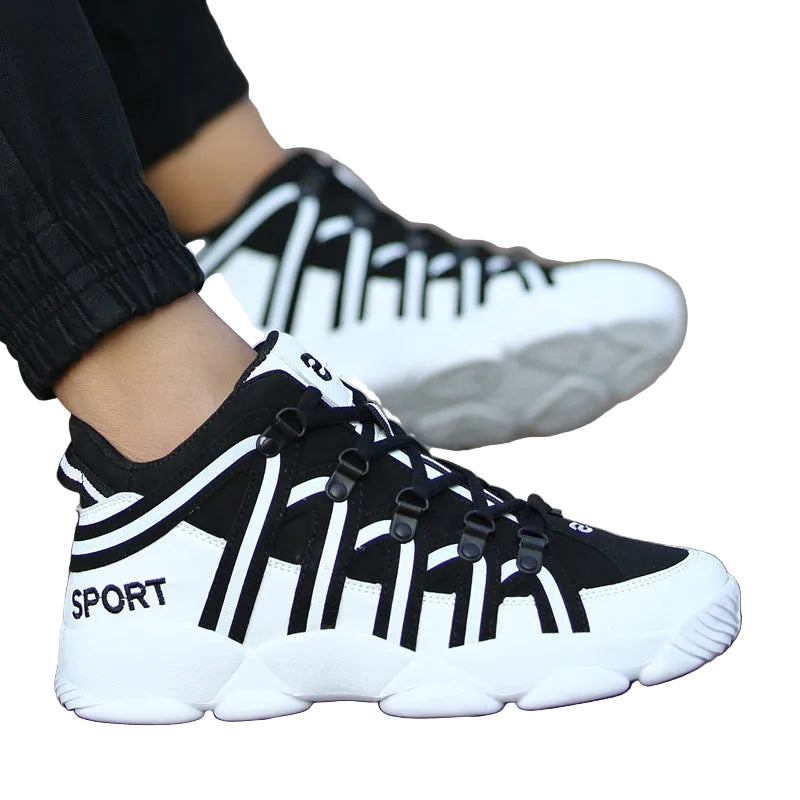 Men's Stripe Lace Sneakers