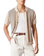 Men's Striped Button Shirt