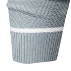 Men's Striped Round Neck Sweater
