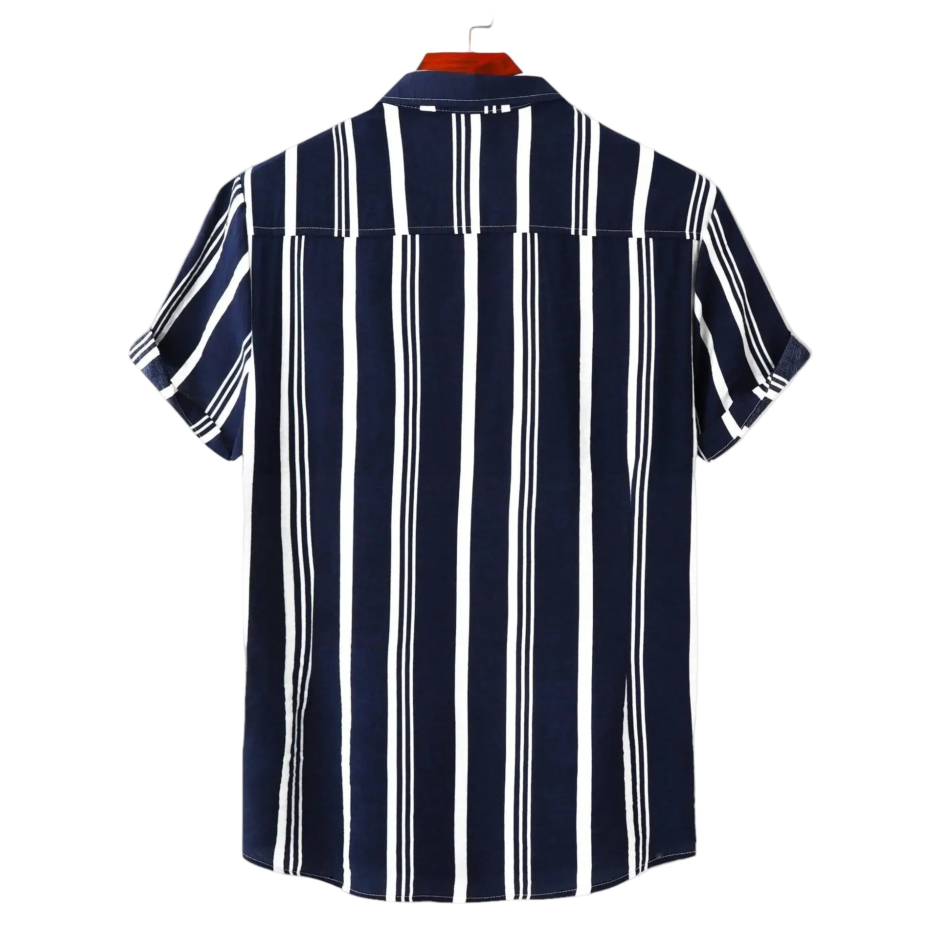 Men's Striped Short Sleeve Shirt