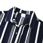 Men's Striped Short Sleeve Shirt
