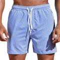 Men's Striped Swim Shorts