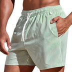 Men's Striped Swim Shorts