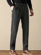 Men's Tailored Pleated Trousers