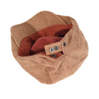 Men's Textured Flat Cap