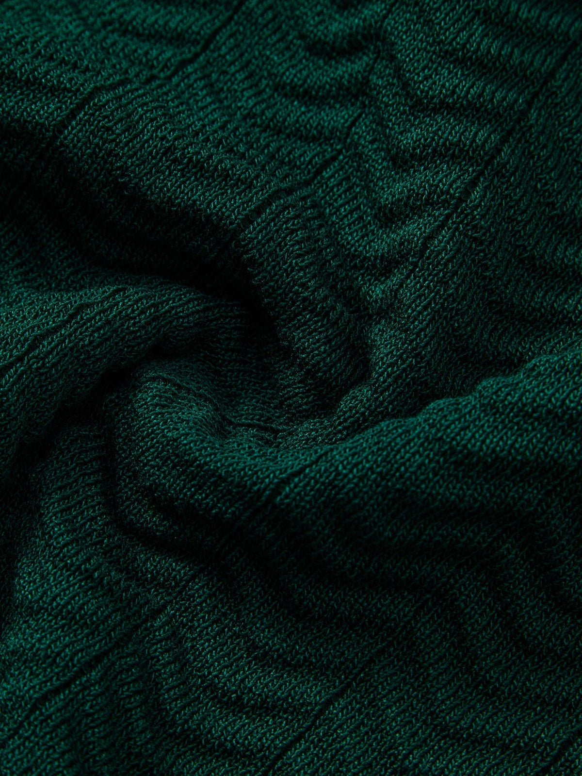 Men's Textured Polo Shirt