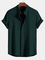 Men's Textured Short Sleeve Shirt
