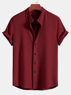 Men's Textured Short Sleeve Shirt