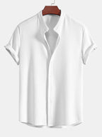 Men's Textured Short Sleeve Shirt