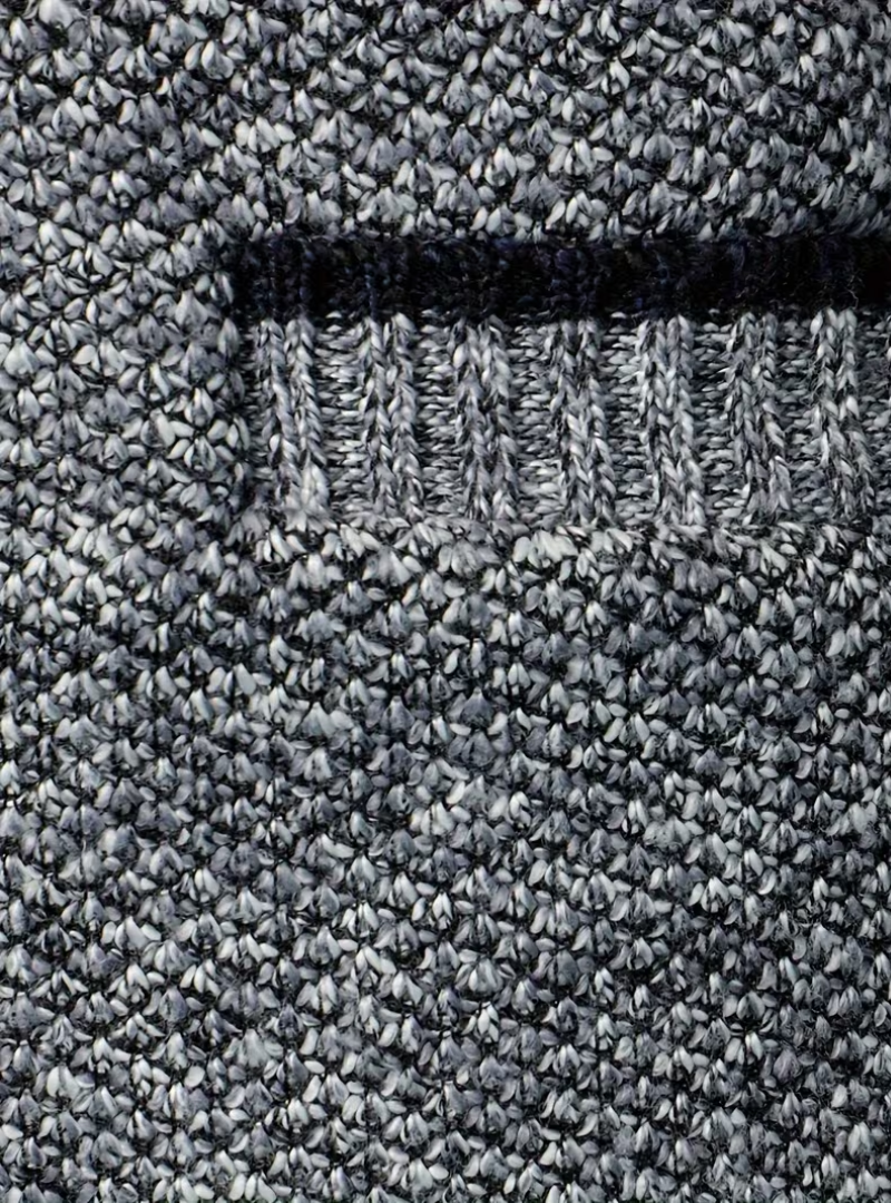 Men's Textured V-Neck Cardigan