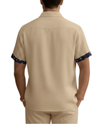 Men's Trim Detail Button Shirt