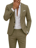 Men's Two Piece Suit Set