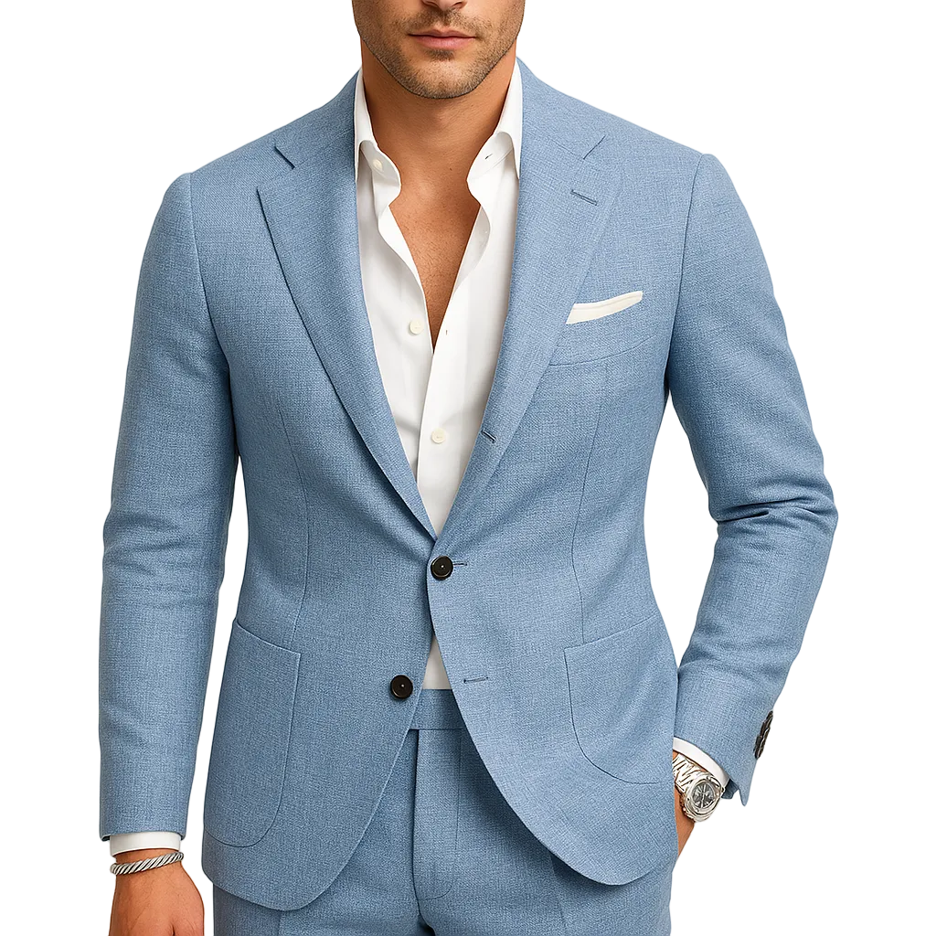 Men's Two Piece Suit Set
