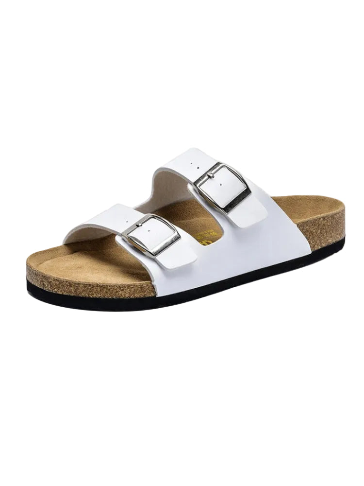 Men's Two-Strap Buckle Sandals
