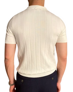 Men's Vertical Detail Polo Shirt