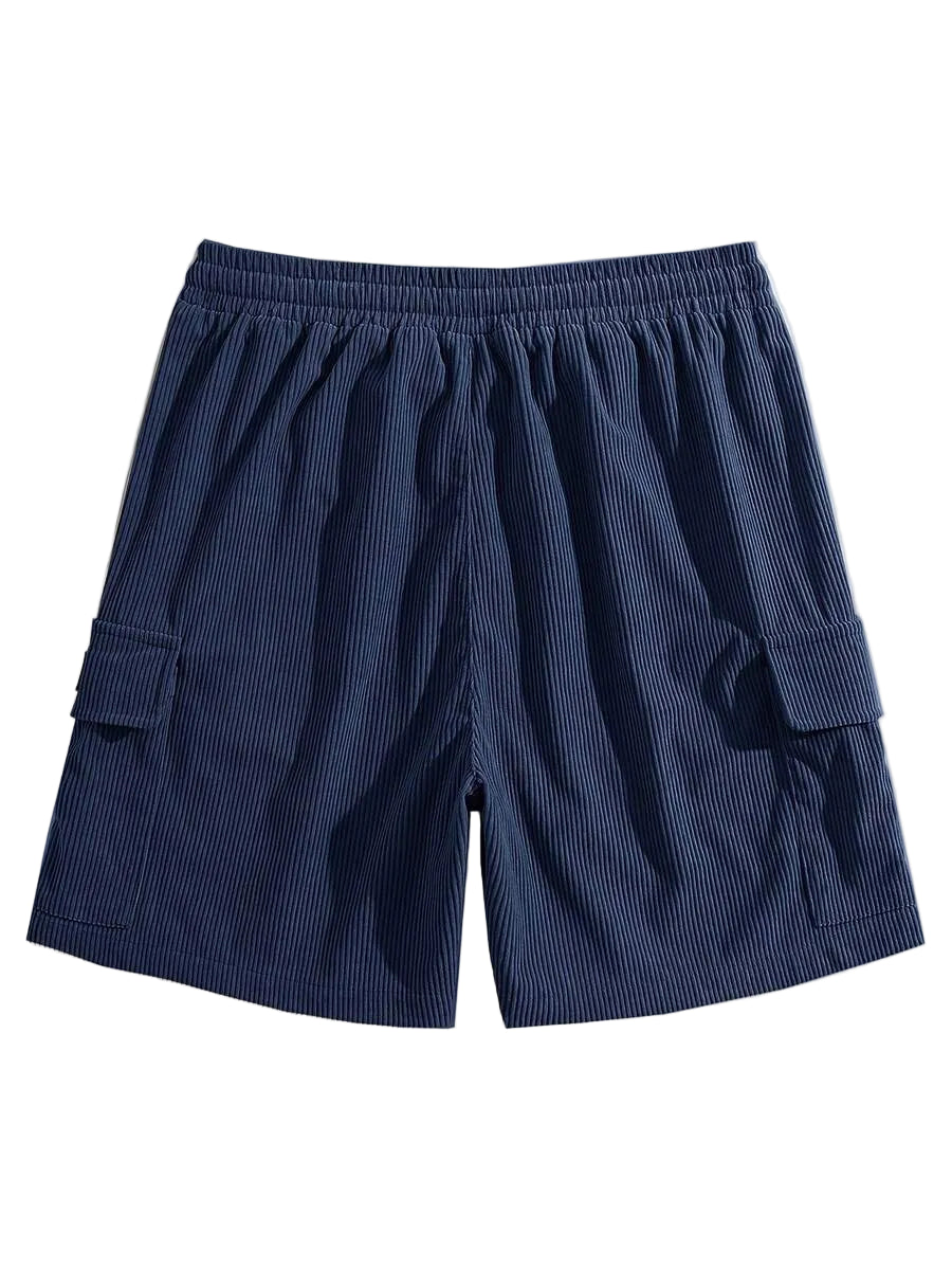 Men's Vertical Stripe Shorts