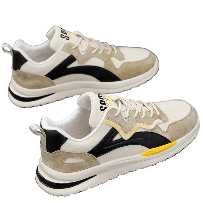 Men's Wave Panel Lace Sneakers