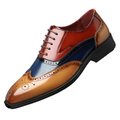 Men's Wingtip Lace-Up Loafers